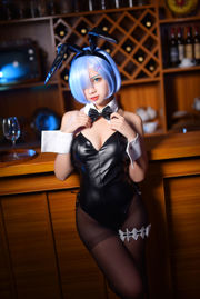 [Foto cosplay] Coser popular Nizo Nisa - Rem Bunny Girl