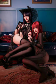 [Célébrité Internet COSER photo] Anime blogueur Xiaomei Ma & Yang Dazhen - Witch Gathering