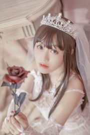 [Net Red COSER Photo] Аниме-блогер с хвоста Mizuki - свадебное платье