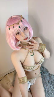[Cosplay] Anime blogueur Cheche Celia - Indian Style