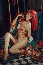 [Net Red COSER Photo] Herbst und Corgi (Xia Xiaoqiu Qiuqiu) - Kimono
