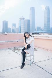 [Cosplay] Anime-Bloggerin Mu Ling Mu0 - Rooftop jk
