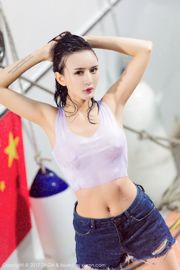 Model Mei Ge "Fresco e agradável, seios lindos, pernas lindas, elegante e sexy" [DKGirl] VOL.026