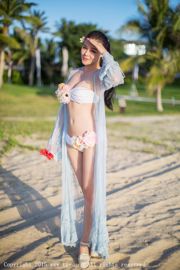 Ye Jiayi "Sexy am Strand macht das Gefühl unkontrollierbar" [TGOD Push Goddess]