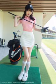 [秀 人 XIUREN] No.2091 Zhizhi Booty "Tema Golf"