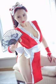 Ruirui "Temptation COS Krankenschwester Outfit + Mai Shiranui" [Hideto XiuRen] Nr.1294