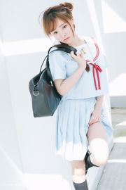 Liu Yuqi „Dziewczyna w japońskim mundurku szkolnym” [Kimoe kultury żeń-szenia] tom 025