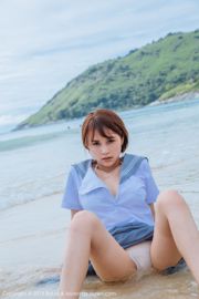 Natsumi Sauce "Phuket Travel Shooting" Sexy Chef Girl + Traje de marinero junto al mar [BoLoli Club] Vol.077