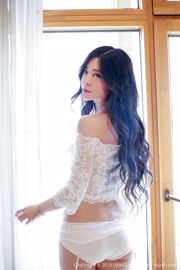 Ayumi Schnee Schnee-Sexy Lace Maid Kostüm [UXING Yuxing Building] Vol.020