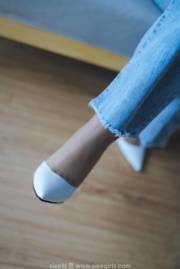 [Silk SIEE] No.471 Wenwen Weiße High Heels, Seidenfutter
