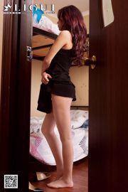 Model ALAN "The Temptation of Stockings Dress Up" [丽柜 LiGui] Photo of beautiful legs and jade feet