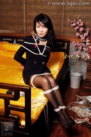 Model LISA "Direktur departemen pengajaran sebuah universitas dewasa juga bermain dengan Meishu" [丽 柜 美 ​​束 LiGui] Silk Foot Photo Picture