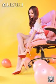 [丽柜Ligui] Model Xiao Yang Mi "Pink Girl"