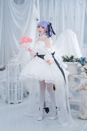 [Cosplay Photo] Cute and popular Coser Noodle Fairy - Unicorn Wedding Dress