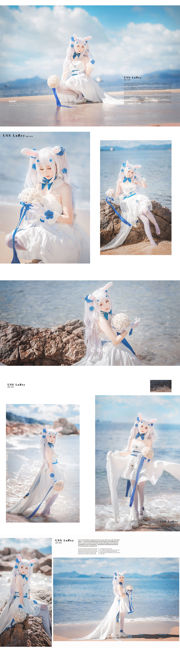 [Net Red COSER] Süße und beliebte Coser Noodle Fairy - Lafite Wedding Dress