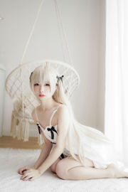 [Meow Candy Movie] VOL.228 Noodle Fairy Dome Girl Robe Blanche
