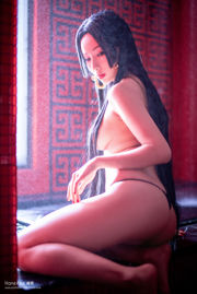 [Net Red COER Photo] Hane Ame Yubo Photo - Snake Princess tomando banho