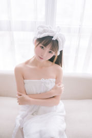 [Net Red COSER] Anime blogueur Kitaro_Kitaro - serviette de bain blanc pur