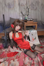 [Cosplay-Foto] Coser Hoshino Saori – DSR-50 Rote Pfingstrose