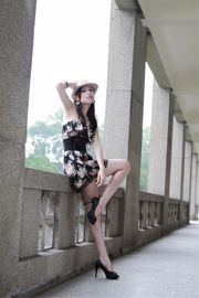 Taiwan model Avy Du Kewei "Fashion Dress Street Shoot"