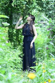 Lee Eun Hye "Black Elegant Long Dress" [Korean Beauty]